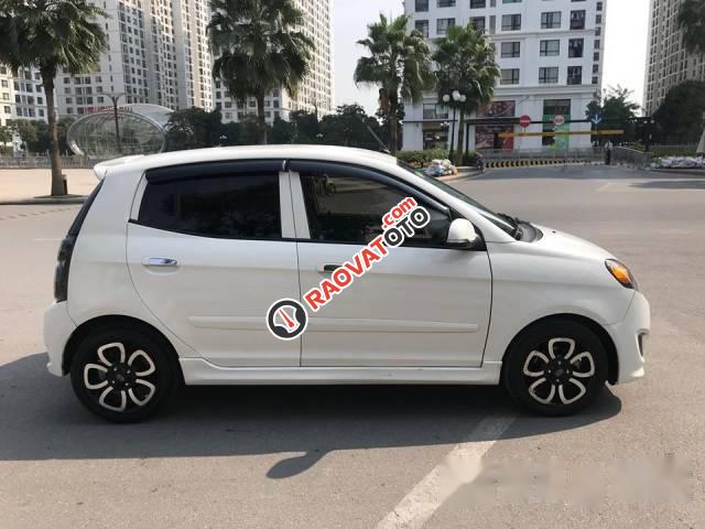 Bán Kia Morning SLX AT đời 2011, màu trắng ít sử dụng-3