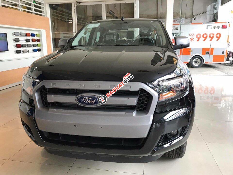 Cần bán Ford Ranger XLS 2.2L AT tại Thái Nguyên, màu đen, xe nhập giá cạnh tranh-0