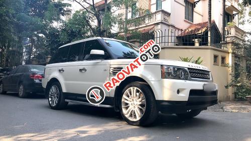 Bán xe LandRover Range Rover 5.0l AT đời 2009, màu trắng, nhập khẩu-1