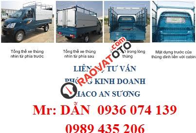 Cần bán xe Thaco Towner 990 - Tải 990kg đời 2017 - Hỗ trợ thủ tục trả góp từ A ->Z. LH 0936 074 139-7