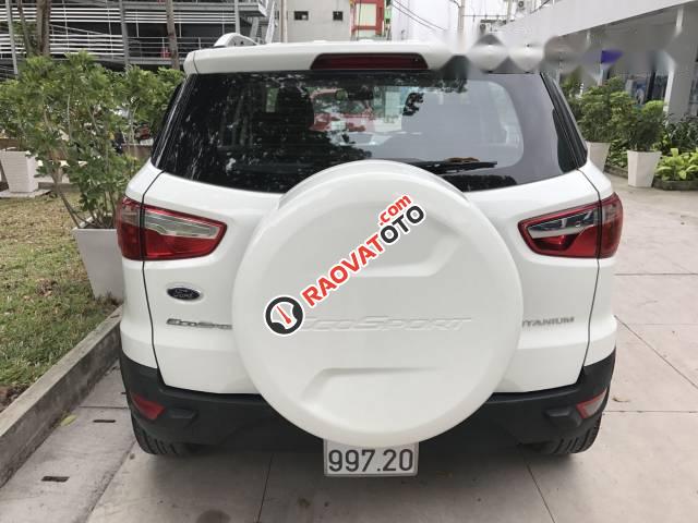 Bán Ford EcoSport sản xuất 2014, màu trắng số tự động-2