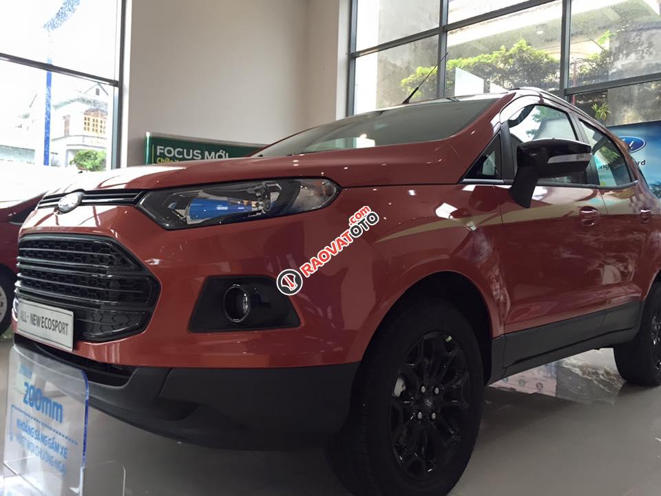 Đại lý xe Ford - LH Hotline: 0963483132 - Bán xe Ford EcoSport 1.5L Titanium Black đời 2017, màu đỏ-2