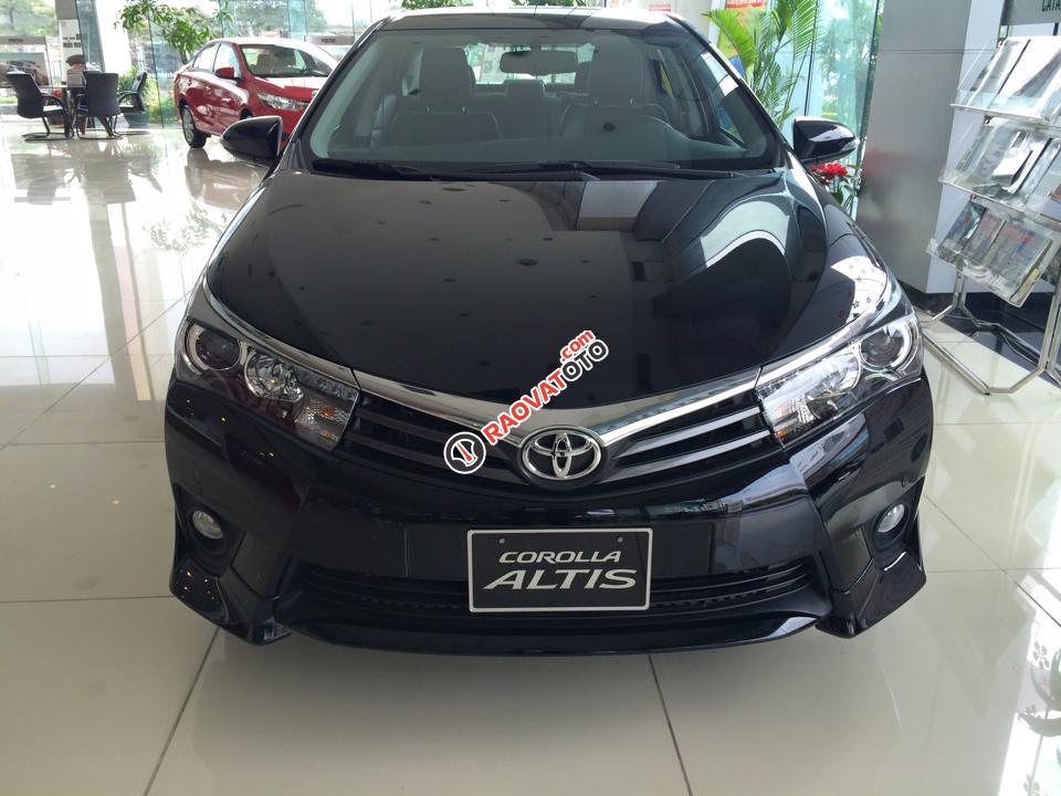 Bán xe Toyota Corolla Altis 2.0V CVT-i model 2018, màu đen giá cạnh tranh, hỗ trợ trả góp 0911404101-21