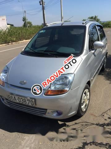 Bán Chevrolet Spark 2009, màu bạc, giá tốt-4