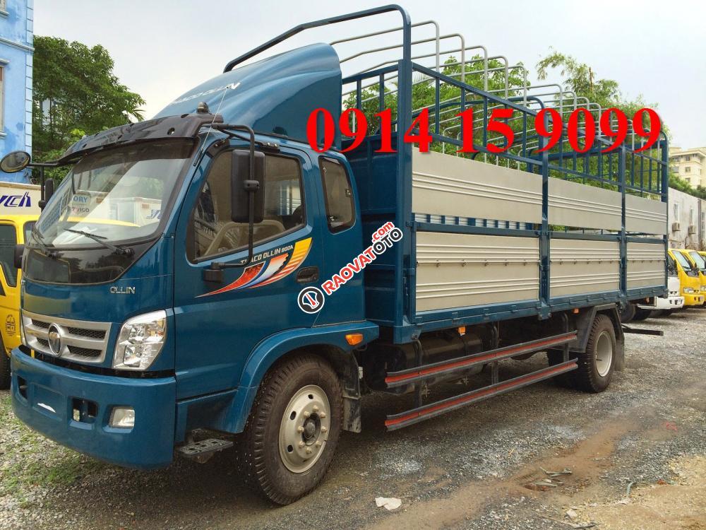 Bán xe Thaco Ollin đời 2017 thùng, mui bạt, giá 501tr, có bán trả góp, liên hệ 0914159099-0