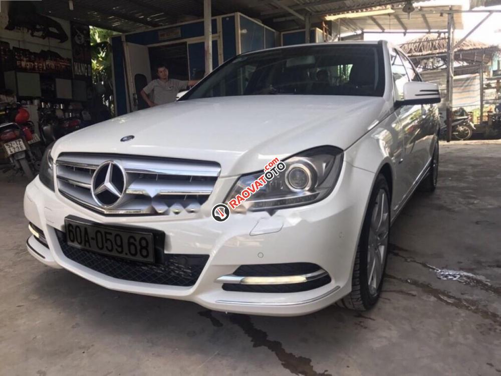 Bán Mercedes C200 2012, màu trắng -5