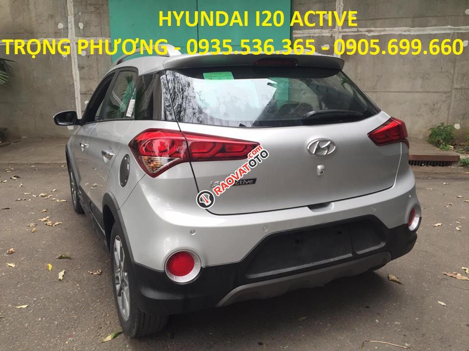 Bán Hyundai i20 Active 2017 trả góp Đà Nẵng, màu bạc, LH: Trọng Phương - 0935.536.365-11