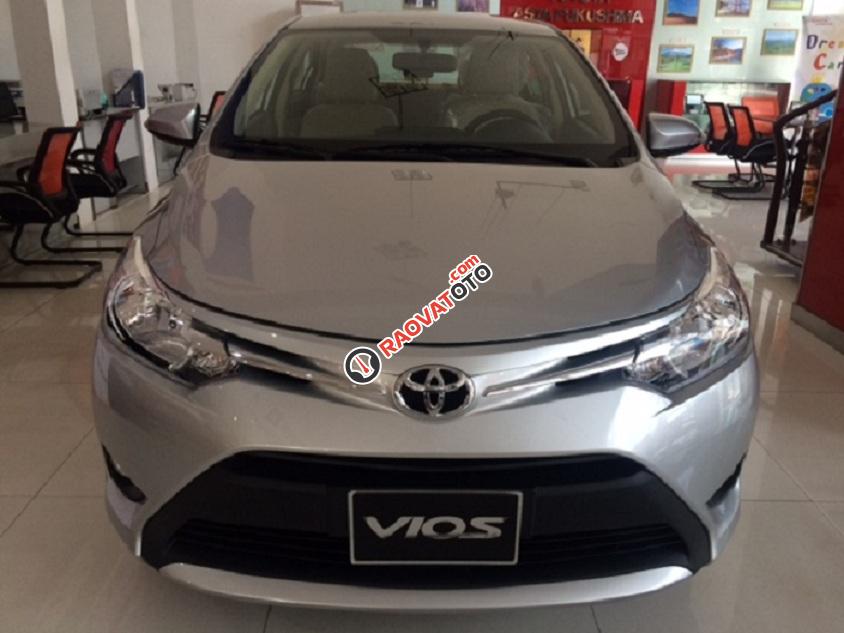 Bán xe Toyota Vios 1.5E MT đời 2018, màu bạc, 483tr, khuyến mãi đến 40 triệu-0