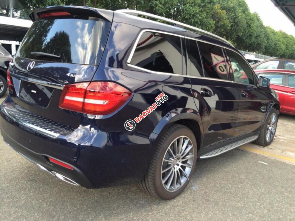 Bán ô tô Mercedes GLS 500 4Matic đời 2016, màu xanh lam, nhập khẩu nguyên chiếc-3