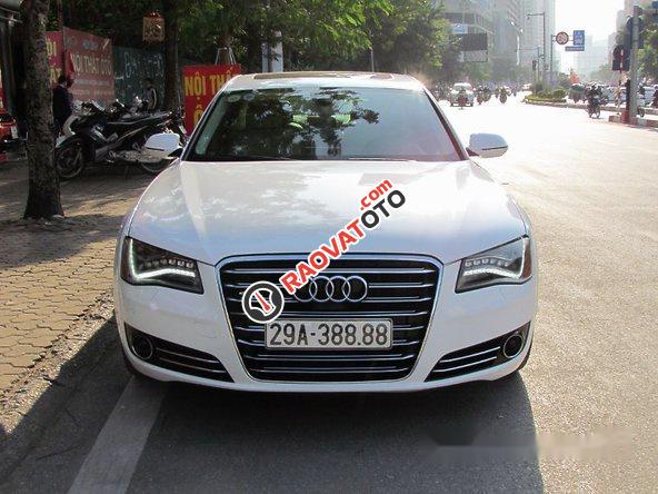 Cần bán Audi A8 đời 2011, màu trắng, xe nhập chính chủ-0