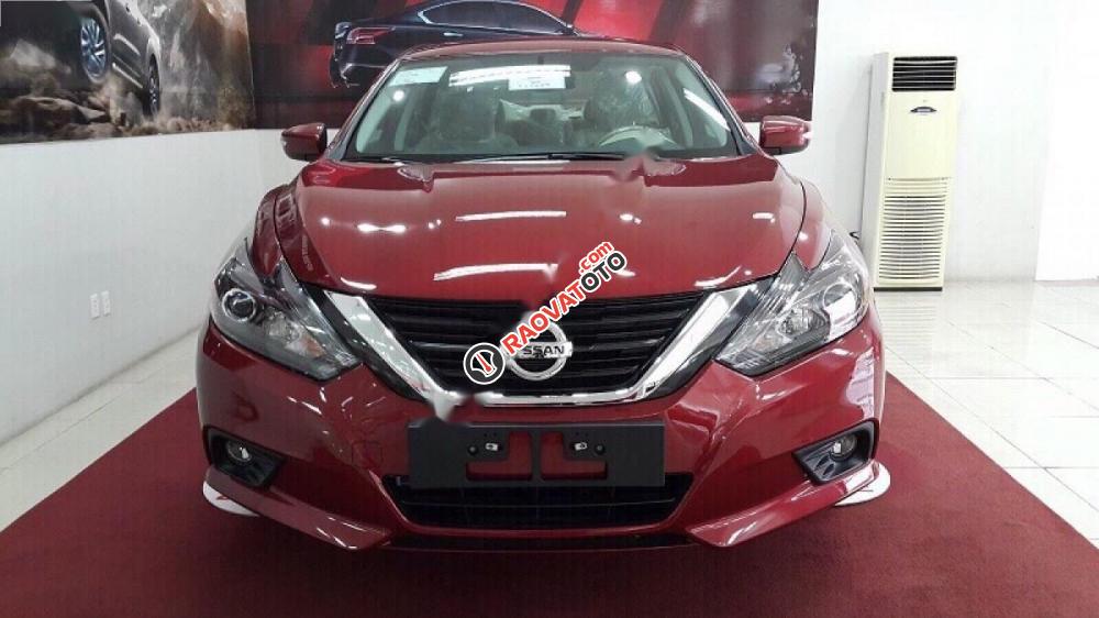 Bán Nissan Teana đời 2017, màu đỏ, nhập khẩu-2