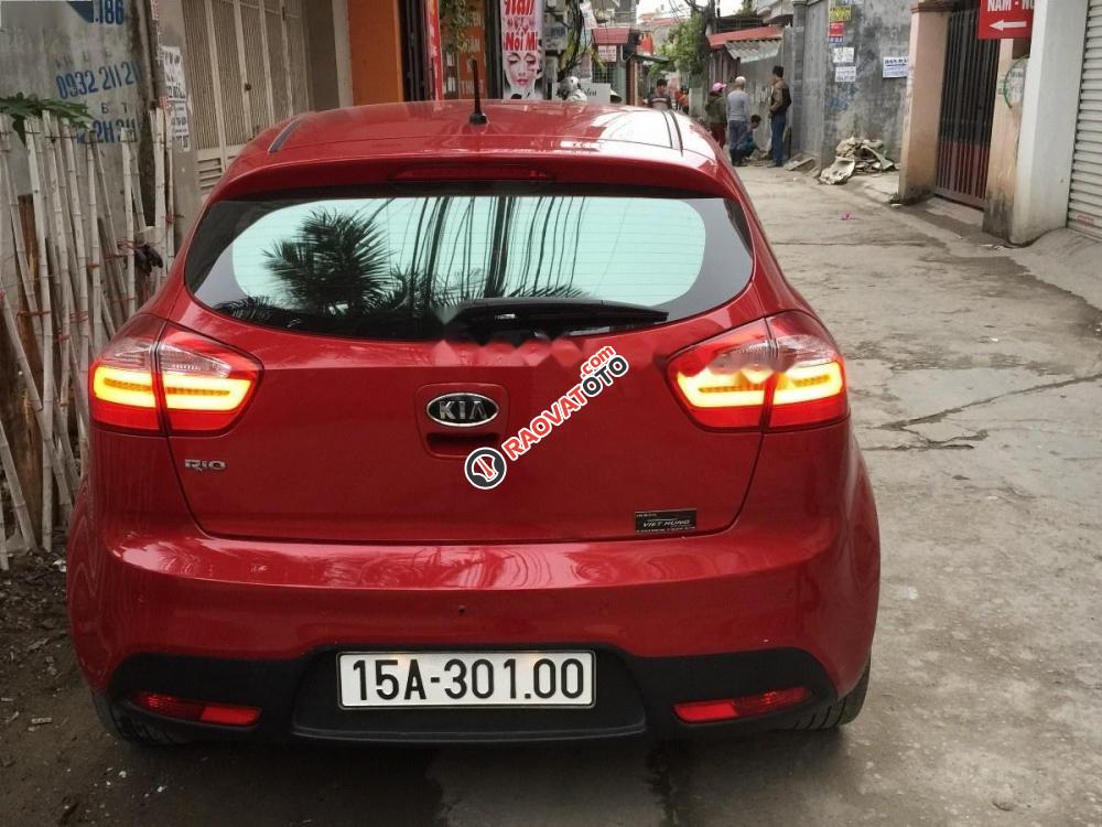 Cần bán xe Kia Rio năm 2012, màu đỏ, xe nhập chính chủ-3