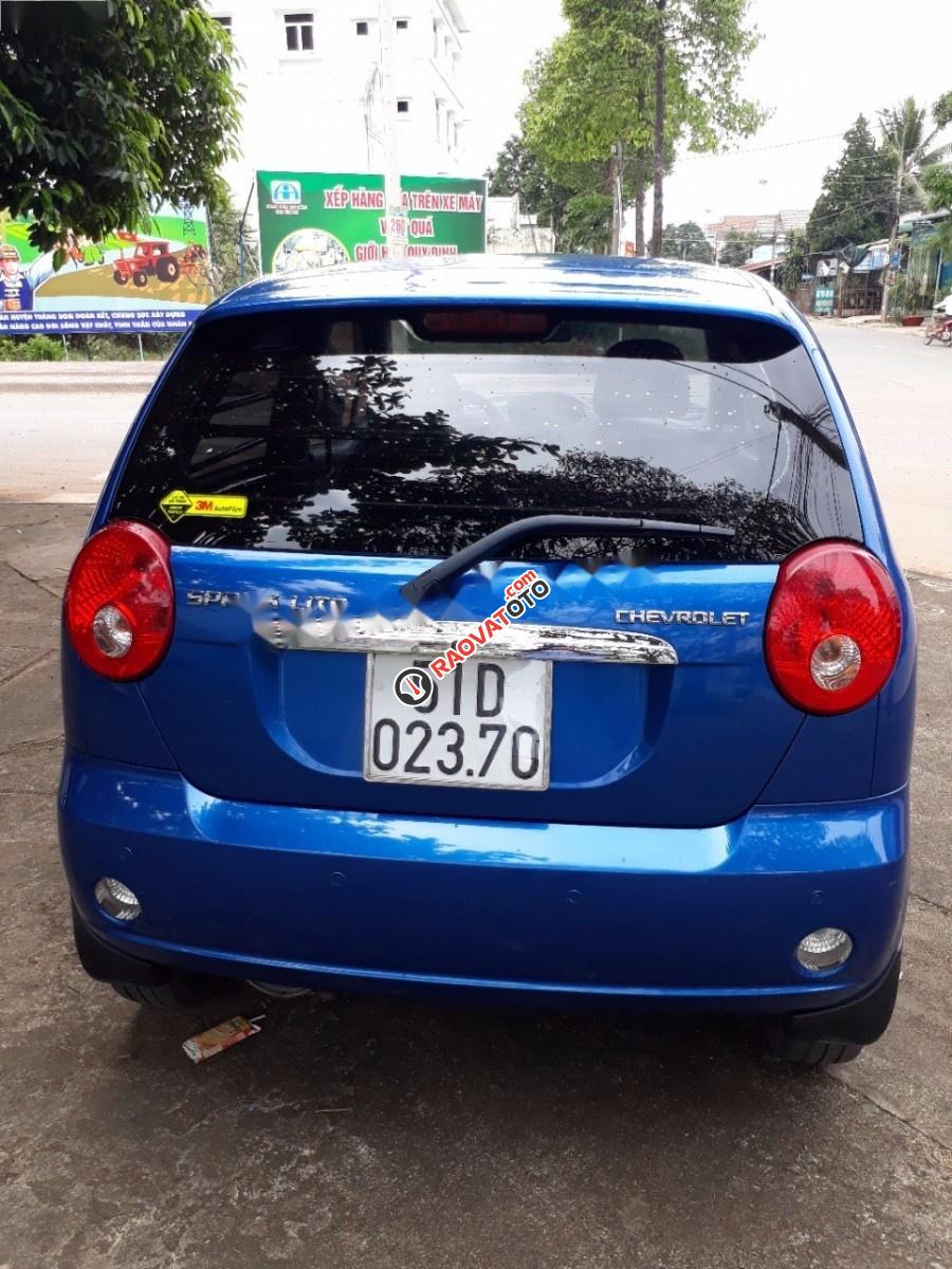 Cần bán lại xe Chevrolet Spark Lite Van đời 2014, màu xanh lam, giá tốt-5