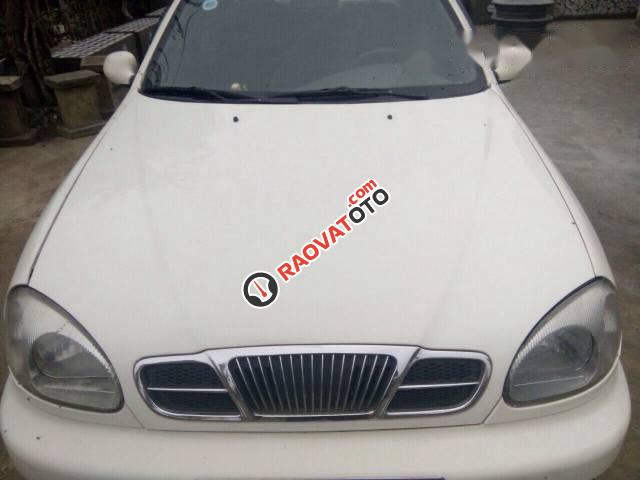 Bán ô tô Daewoo Lanos đời 2005, màu trắng, giá tốt-4