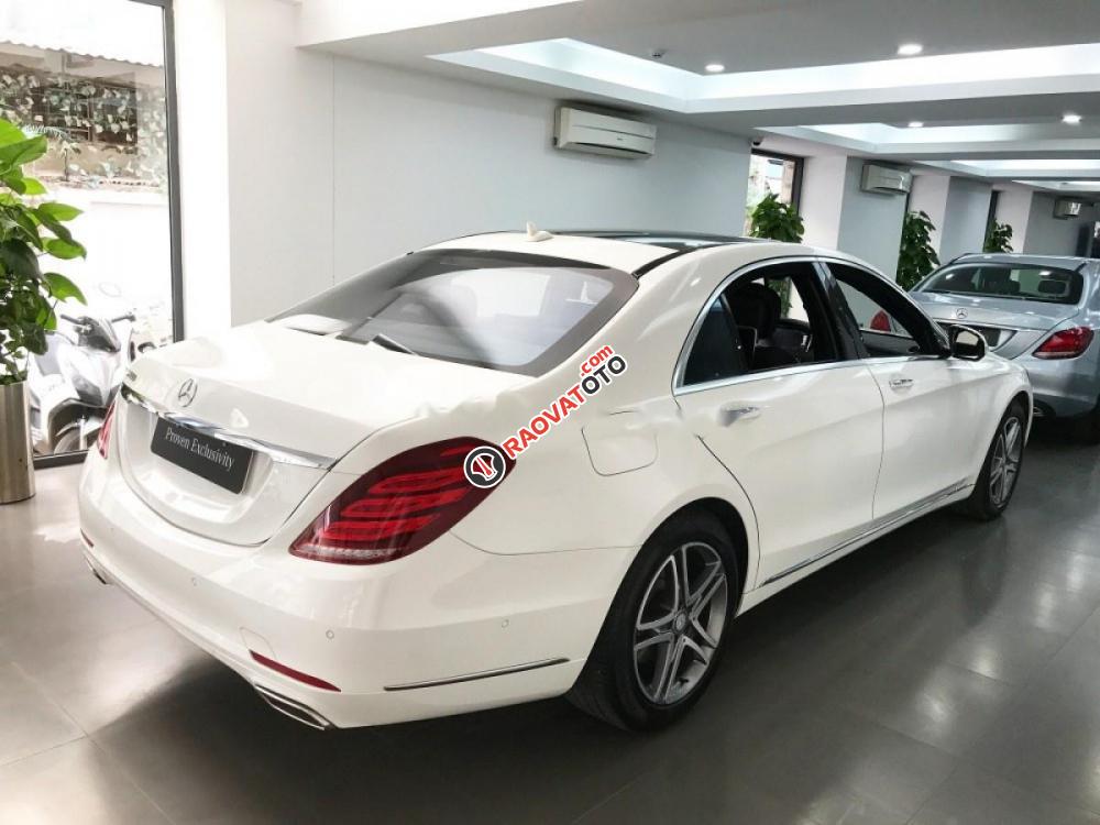 Bán Mercedes S400L năm 2017, màu trắng-2