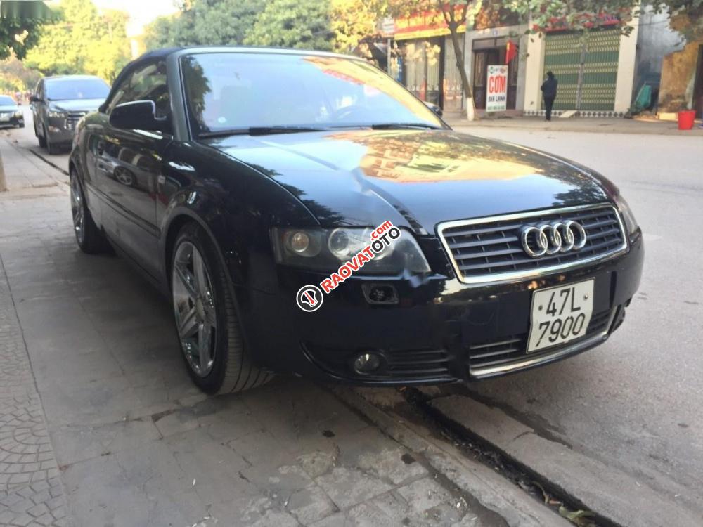 Bán Audi A4 đời 2003, màu đen, nhập khẩu-4