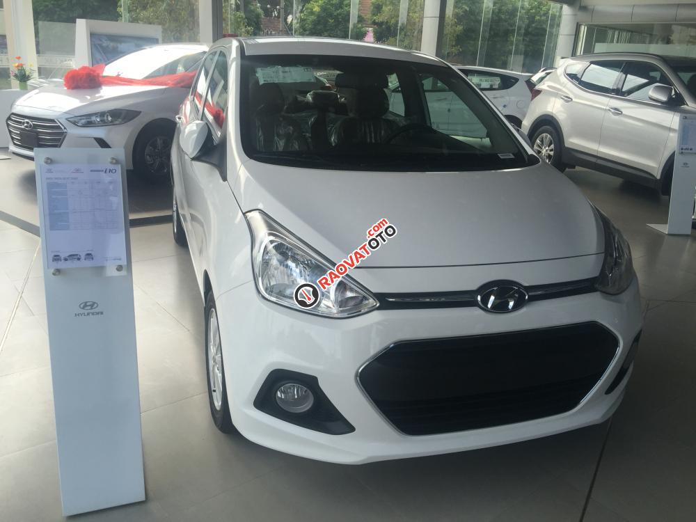 Bán Hyundai Grand i10 1.2 MT đời 2017, màu bạc,- Hotline 0935904141 - 0948945599-1