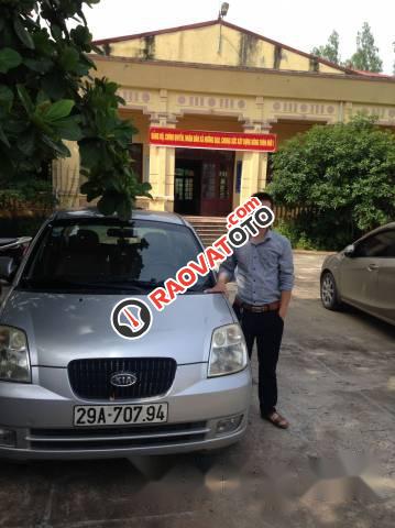 Bán ô tô Kia Picanto đời 2007, màu bạc, xe nhập số sàn-0