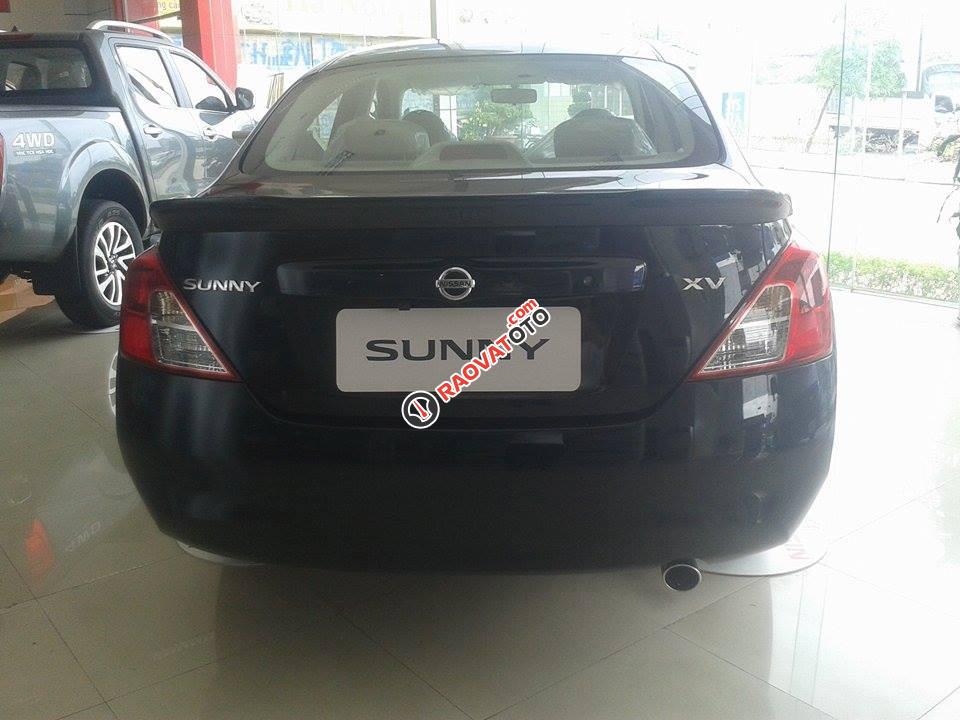 Bán Nissan Sunny XV 2018, màu đen, khuyến mãi tốt, trả góp, 428 triệu - LH 0935588699-5