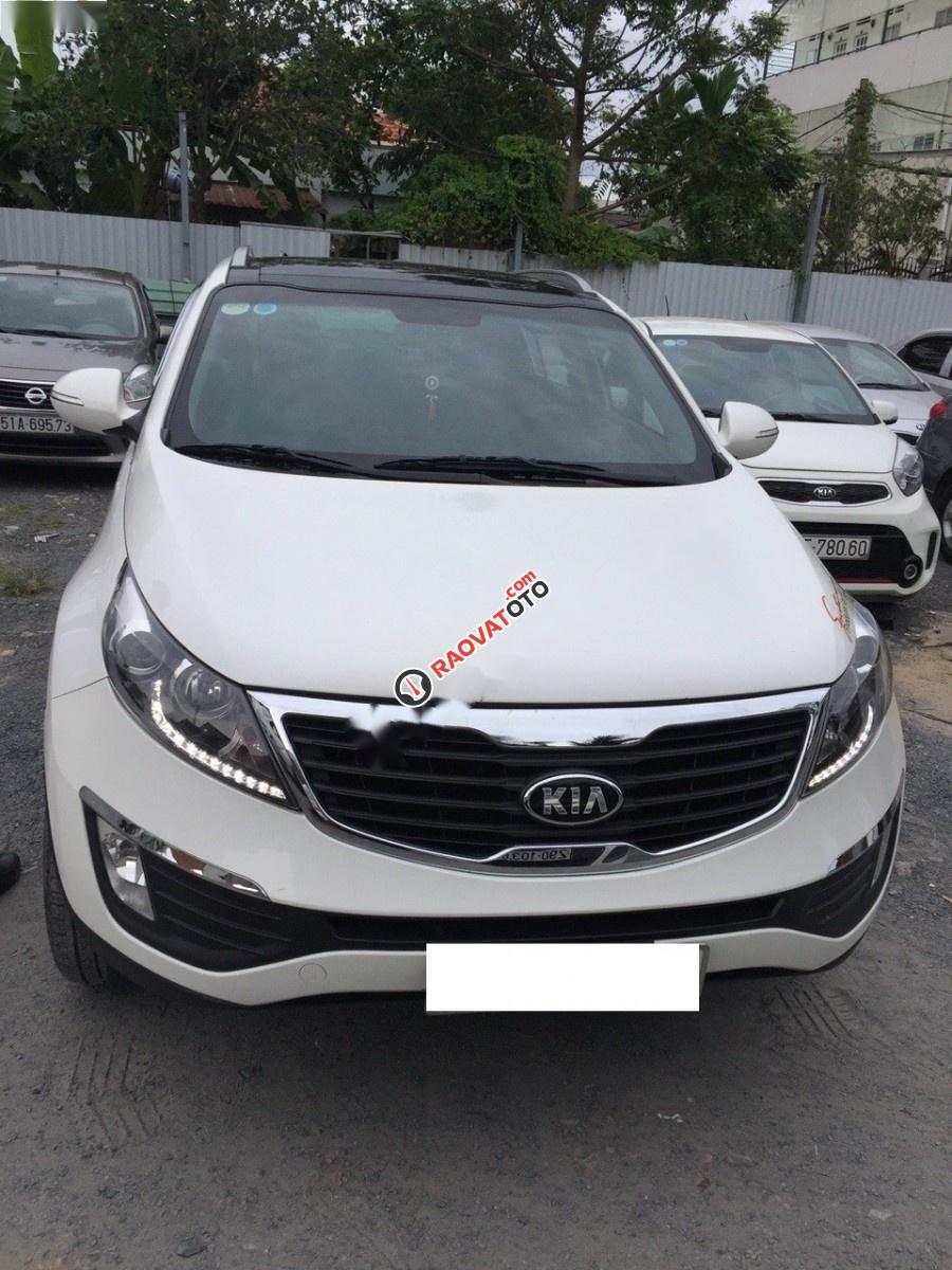 Cần bán lại xe Kia Sportage 2.0AT đời 2013, màu trắng, xe nhập số tự động-1