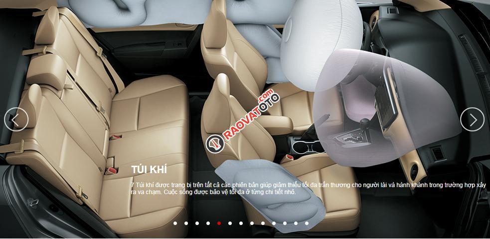 Toyota Altis 1.8G CVT, màu nâu - Xe giao ngay, hỗ trợ lấy xe trả góp - Đại lý Toyota Mỹ Đình/ hotline: 0973.306.136-15