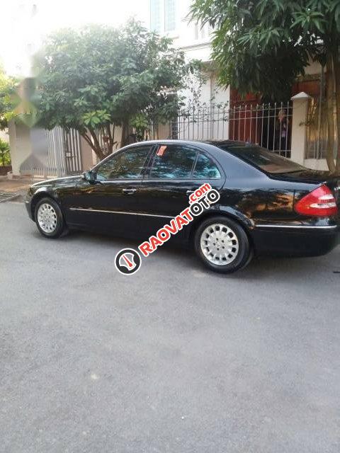 Bán Mercedes E240 sản xuất 2003, màu đen, nhập khẩu  -1