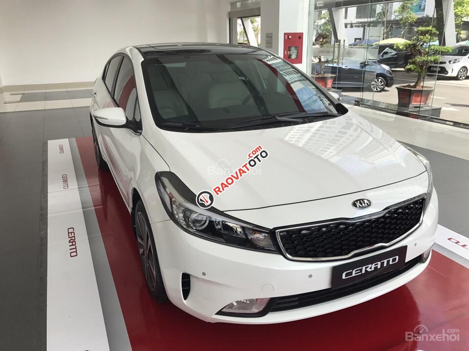 Kia Cerato 2.0 AT Vĩnh Phúc đời 2017, màu trắng (629tr) 0979 684 924-5