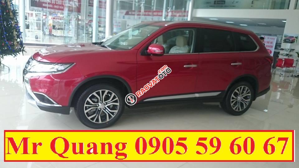 Cần bán Mitsubishi Outlander tại Đà Nẵng, màu đỏ - LH Quang 0905596067-12