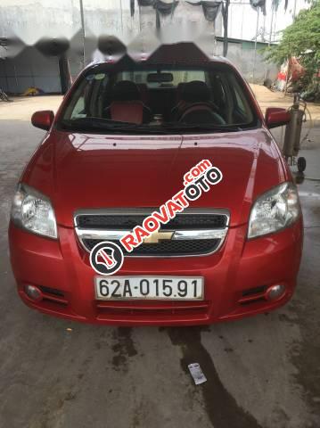 Bán xe Chevrolet Aveo đời 2013, màu đỏ số sàn, giá tốt-0