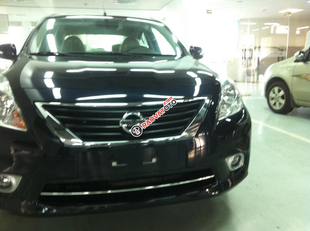 Bán Nissan Sunny XV 2018, màu đen, khuyến mãi tốt, trả góp, 428 triệu - LH 0935588699-3