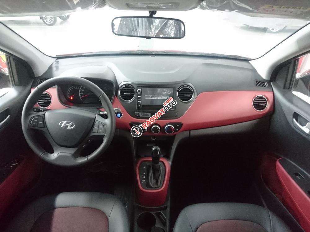 Bán xe Hyundai Grand i10 CKD SX 2018 màu đỏ, các phiên bản, giá tốt nhất - LH 090.467.5566-5