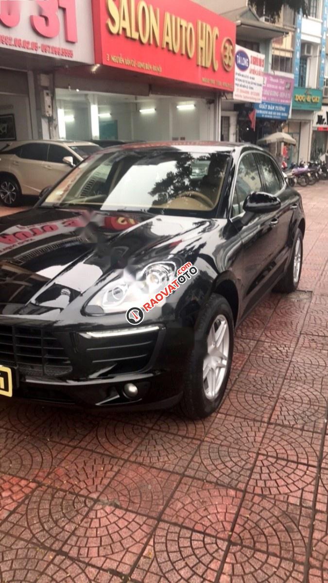 Cần bán lại xe Porsche Macan 2.0 sản xuất 2015, màu đen, nhập khẩu nguyên chiếc-1