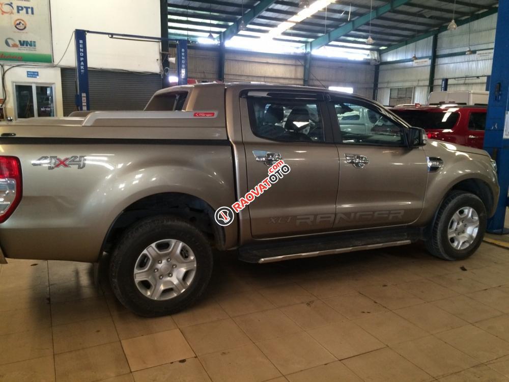 Bán xe Ford Ranger XLT 2.2 L đời 2015, màu ghi vàng, xe nhập, 618 triệu, BH 1 năm-5