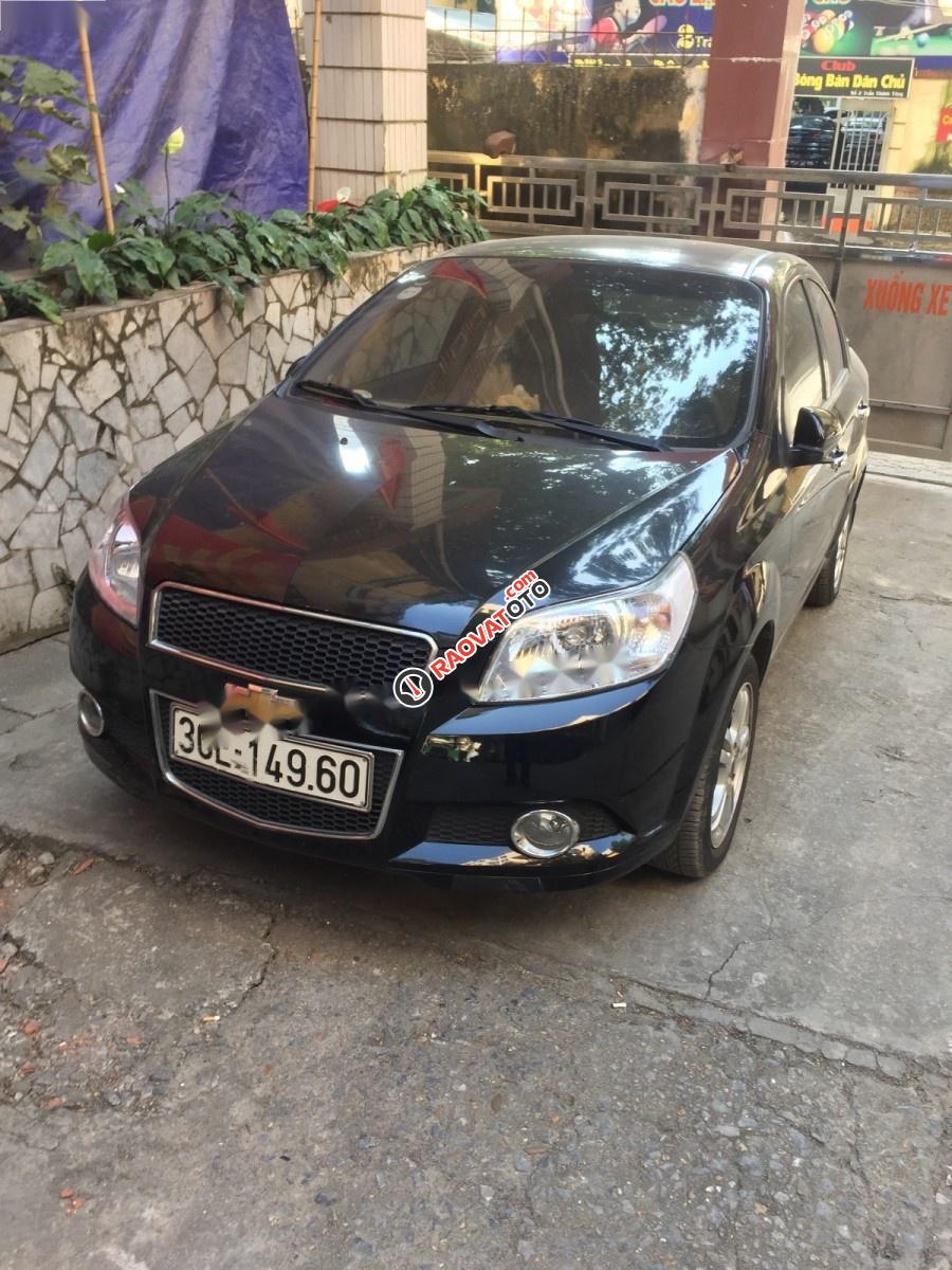 Bán Chevrolet Aveo đời 2016, màu đen số tự động-5