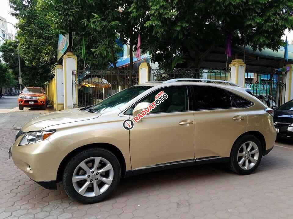 Bán ô tô Lexus RX 350 model 2008, màu vàng cát, nhập khẩu, thanh toán 310 triệu nhận xe ngay-0