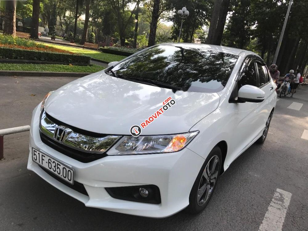 Cần bán xe Honda City 1.5AT sản xuất 2016, màu trắng số tự động-2