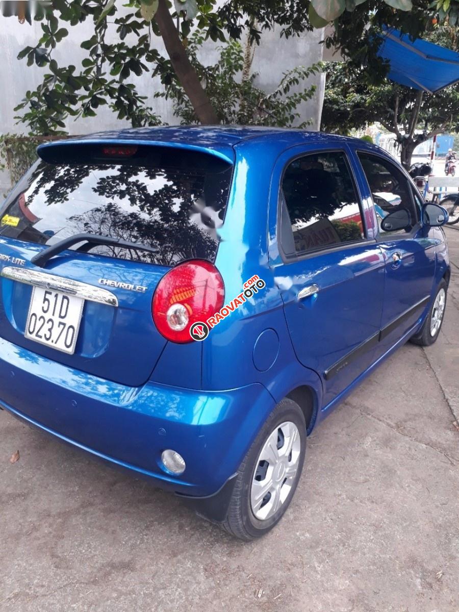 Cần bán lại xe Chevrolet Spark Lite Van đời 2014, màu xanh lam, giá tốt-3