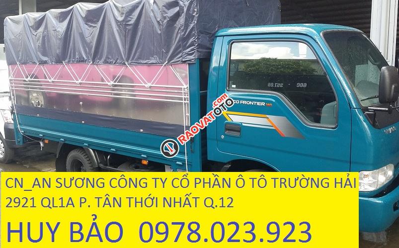 Bán K165 thùng mui bạt tải 2.4T, giao xe ngay chỉ với 110 triệu, liên hệ Huy Bảo 0978.023.923-4