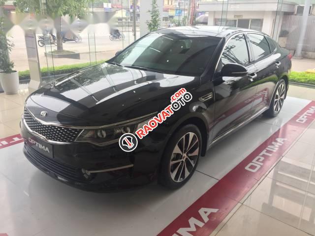 Bán Kia Optima GAT đời 2016, màu đen-0