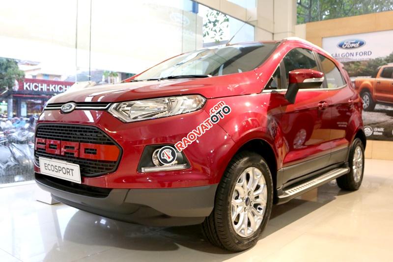 Xe Ford Ecosport 1.5L Titanium, MT tặng DVD, bảo hiểm, bệ bước vay 90% lãi cố định 0.5%/tháng-1