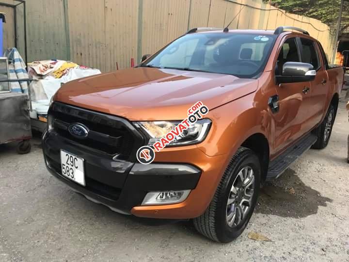 Bán Ford Ranger Wildtrak 3.2 L, 4x4 AT, đời 2016, nhập khẩu từ Thái Lan, động cơ Turbo Diesel-1