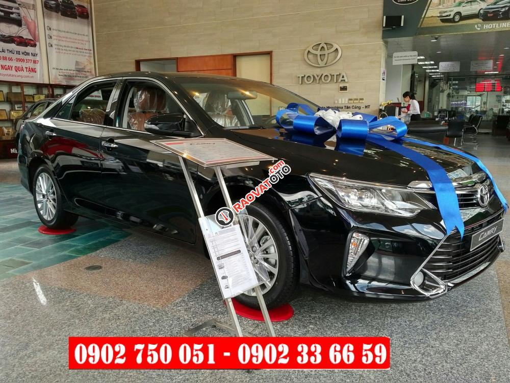 Bán Toyota Camry 2.5Q 2018 - Ưu đãi bảo hiểm, phụ kiện - Hỗ trợ vay 90% giá trị xe - Liên hệ 0902336659-6