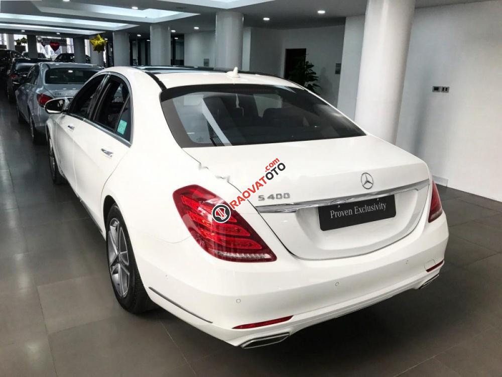 Bán Mercedes S400L năm 2017, màu trắng-1