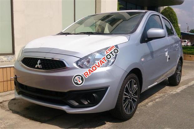 Mitsubishi Mirage sản xuất 2017, màu trắng, nhập khẩu, Đà Nẵng, liên hệ: Đông Anh 0931911444-1