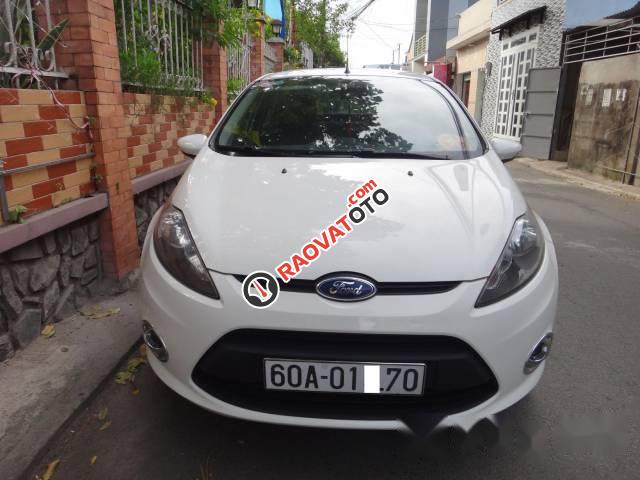 Bán Ford Fiesta S 1.6 AT năm 2011, màu trắng, giá chỉ 345 triệu-0