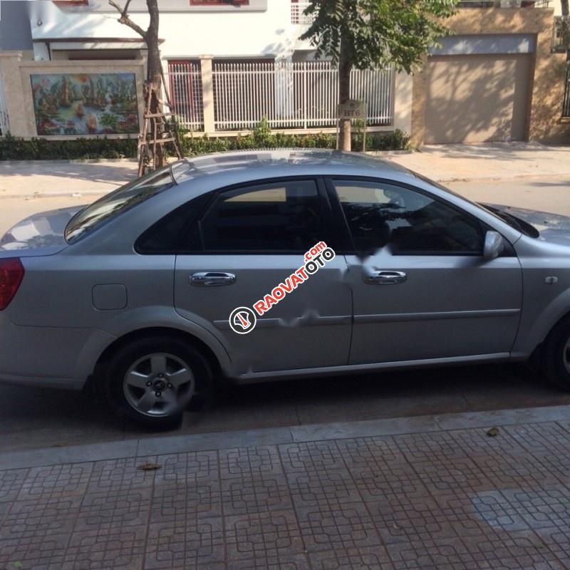 Bán Daewoo Lacetti EX đời 2009, màu bạc xe gia đình-1