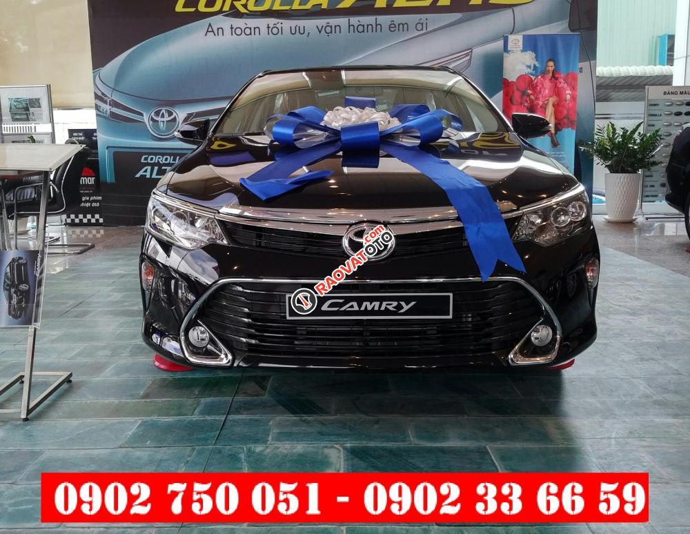Bán Toyota Camry 2.5Q 2018 - Ưu đãi bảo hiểm, phụ kiện - Hỗ trợ vay 90% giá trị xe - Liên hệ 0902336659-7