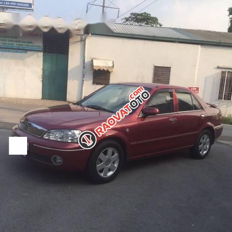 Bán Ford Laser 1.8 đời 2002, màu đỏ số sàn  -2