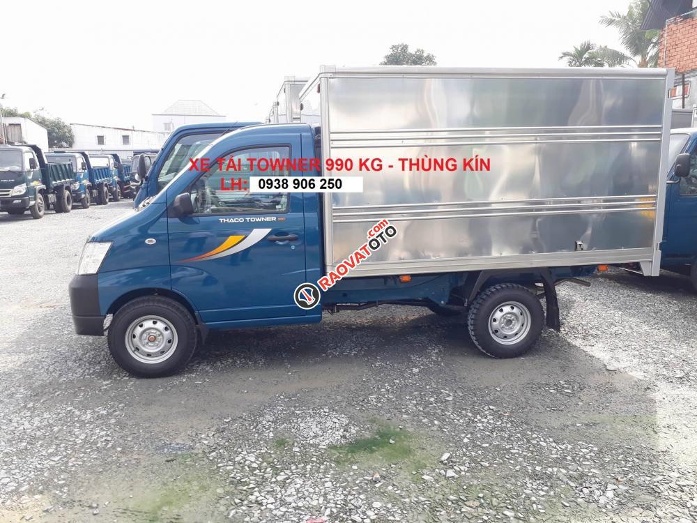 Bán xe Thaco Towner 990 đời 2017, nhập khẩu, giá cabin chassis chỉ 216 triệu-3