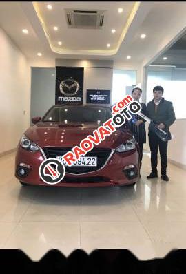 Bán xe Mazda 3 đời 2016, màu đỏ, 630 triệu-0